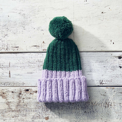 Stitch Club Easy Peasy Knit Hat + Tutorial Single Size