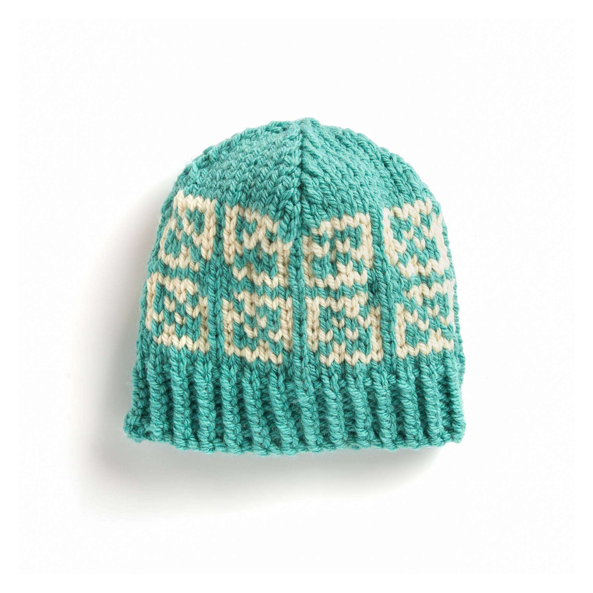 Free Patons Guildwood Knit Hat Pattern