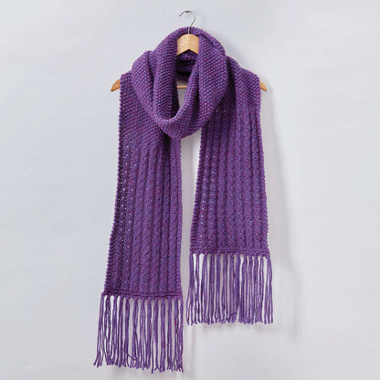 Patons Book Ends Knit Scarf Single Size