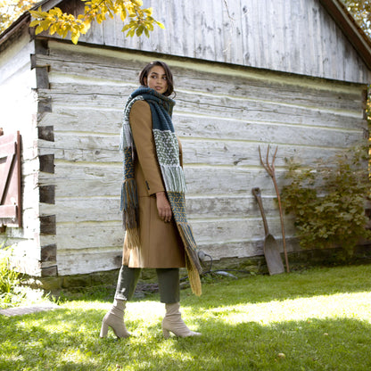 Patons Fringe Festival Knit Scarf Single Size