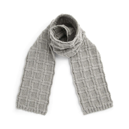Patons Box Stitch Knit Scarf Single Size