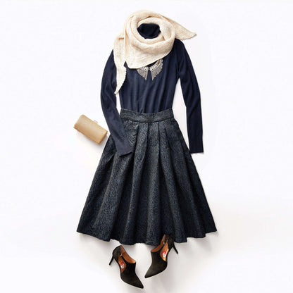 Patons Asymmetrical Knit Shawl Single Size