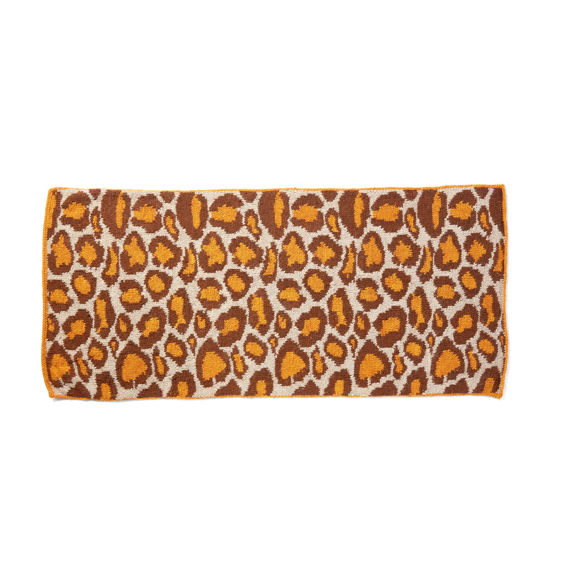 Free Patons Leopard Print Knit Wrap Pattern