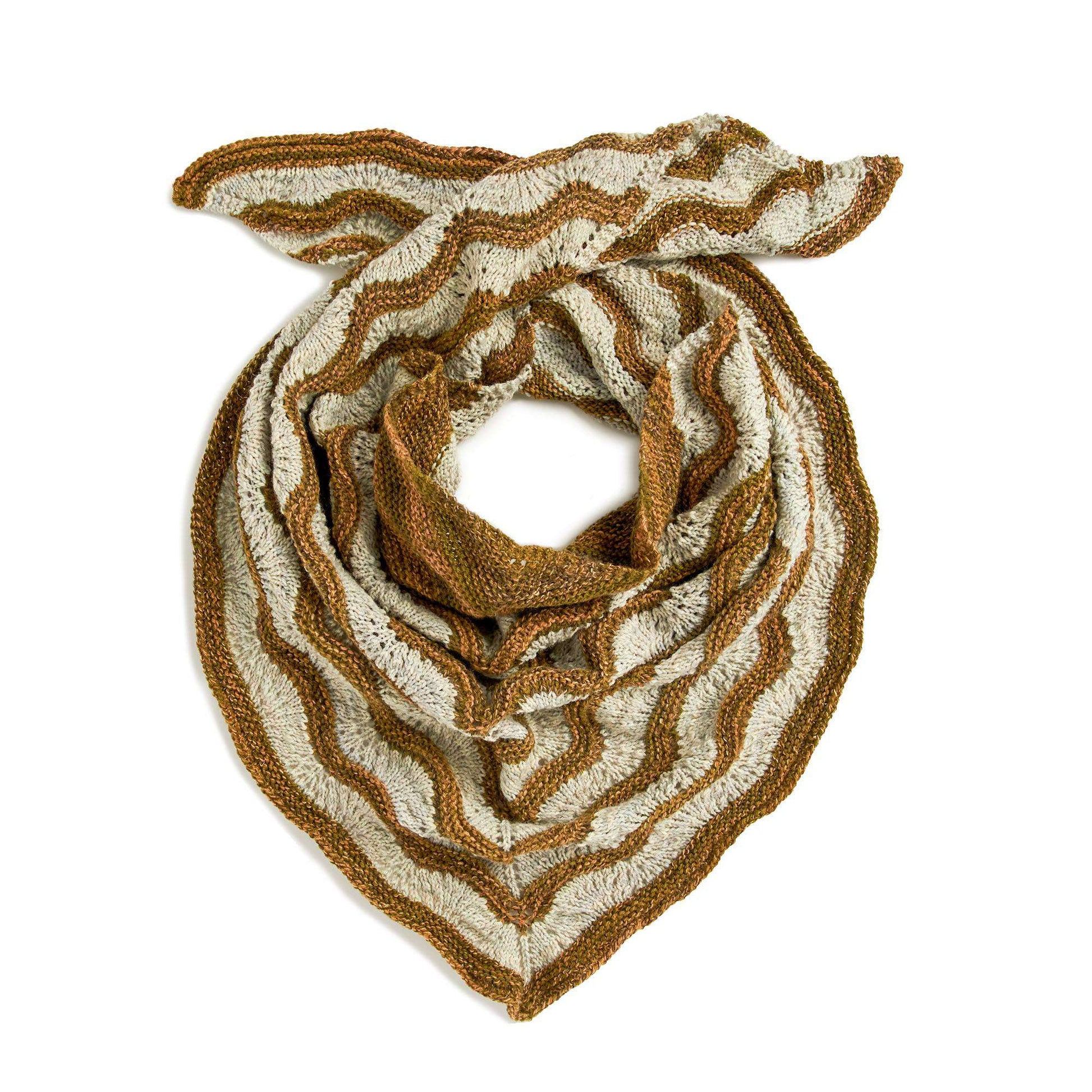 Patons Ashbridges Bay Knit Shawl Single Size