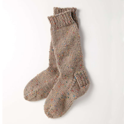 Patons Slouchy Socks Knit Womens 9-10