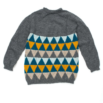 Patons Knit Diamonds In the Round Pullover 4XL/5XL