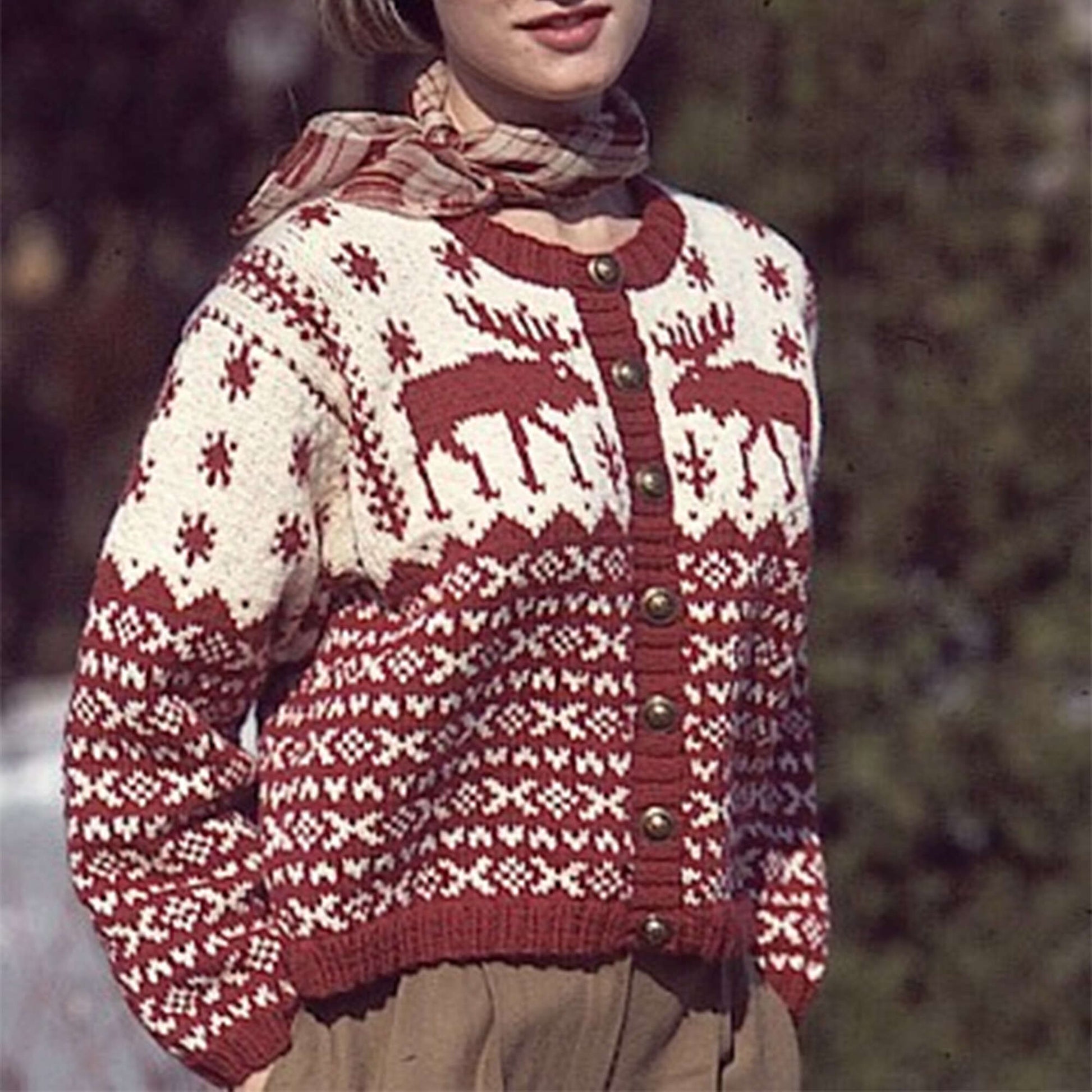 Free Patons Nordic Knit Cardigan Pattern