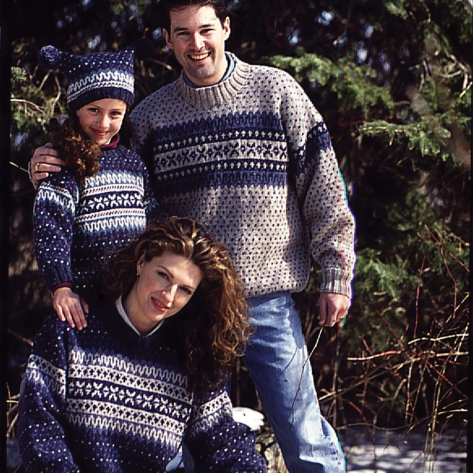 Free Patons Family Fun Adult Outfit Knit Pattern