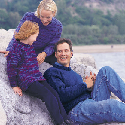 Patons Knit Big-Stitch Pullover His