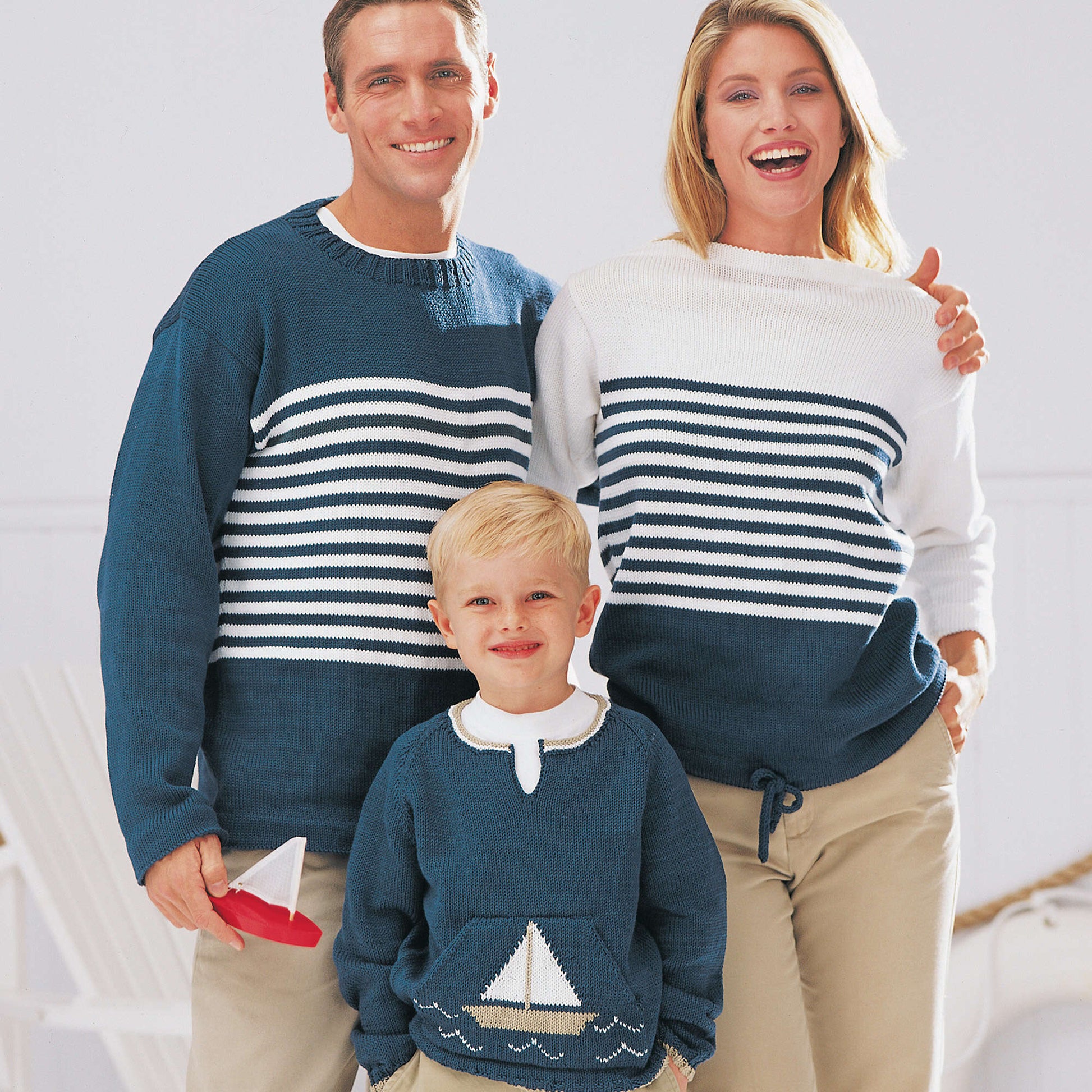Free Patons Classic Stripes Knit Pattern