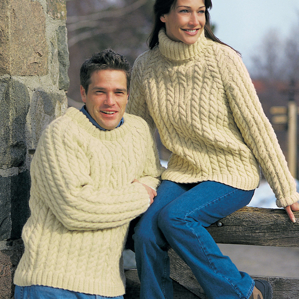 Yarn Rope Patterns Free Patons Rope-Twist Raglan Knitting Pattern | Yarnspirations