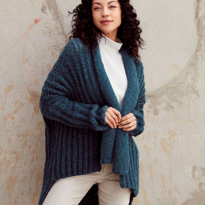 Patons Wrap It Up Knit Cardigan 2/3/4XL 