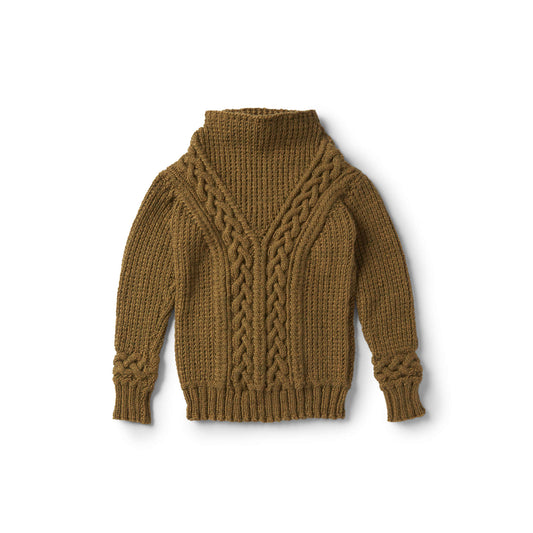 Knit Sweater made in Patons Alpaca Blend Yarn