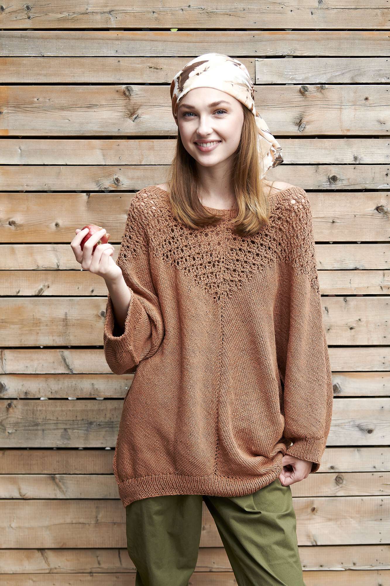 Free Patons Broadview Knit Pullover Pattern