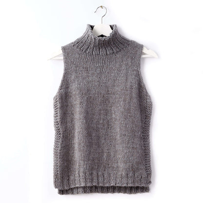 Patons Sleeveless Knit Turtleneck 2XL/3XL