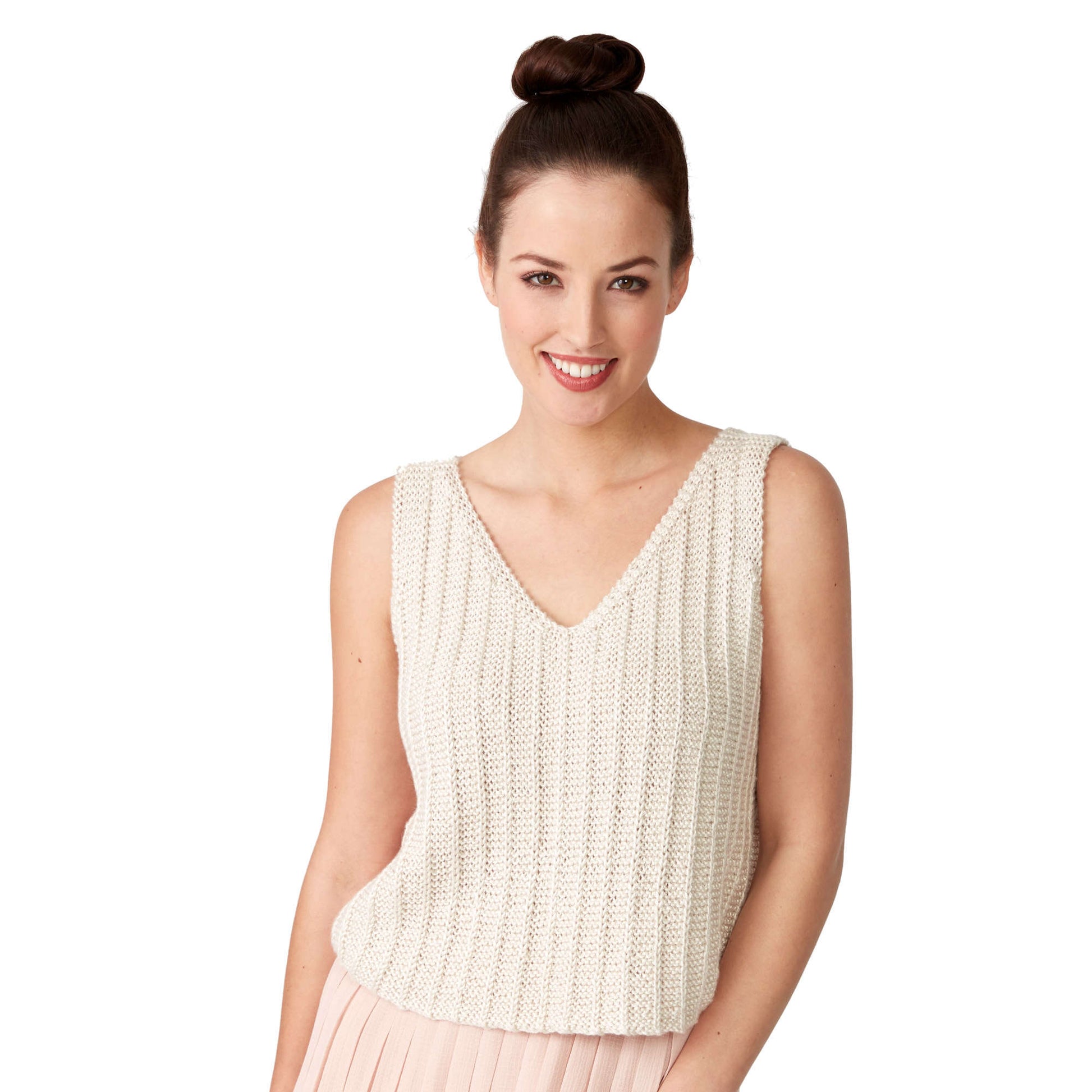 Patons Get In Line Knit Tank Long