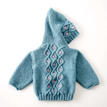 Patons Cabled Knit Cardigan Boy