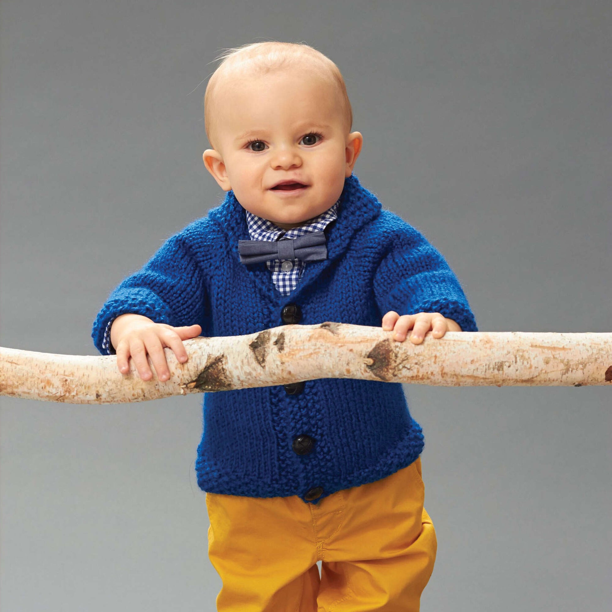 Free Patons Knit Little Gentleman Jacket Pattern