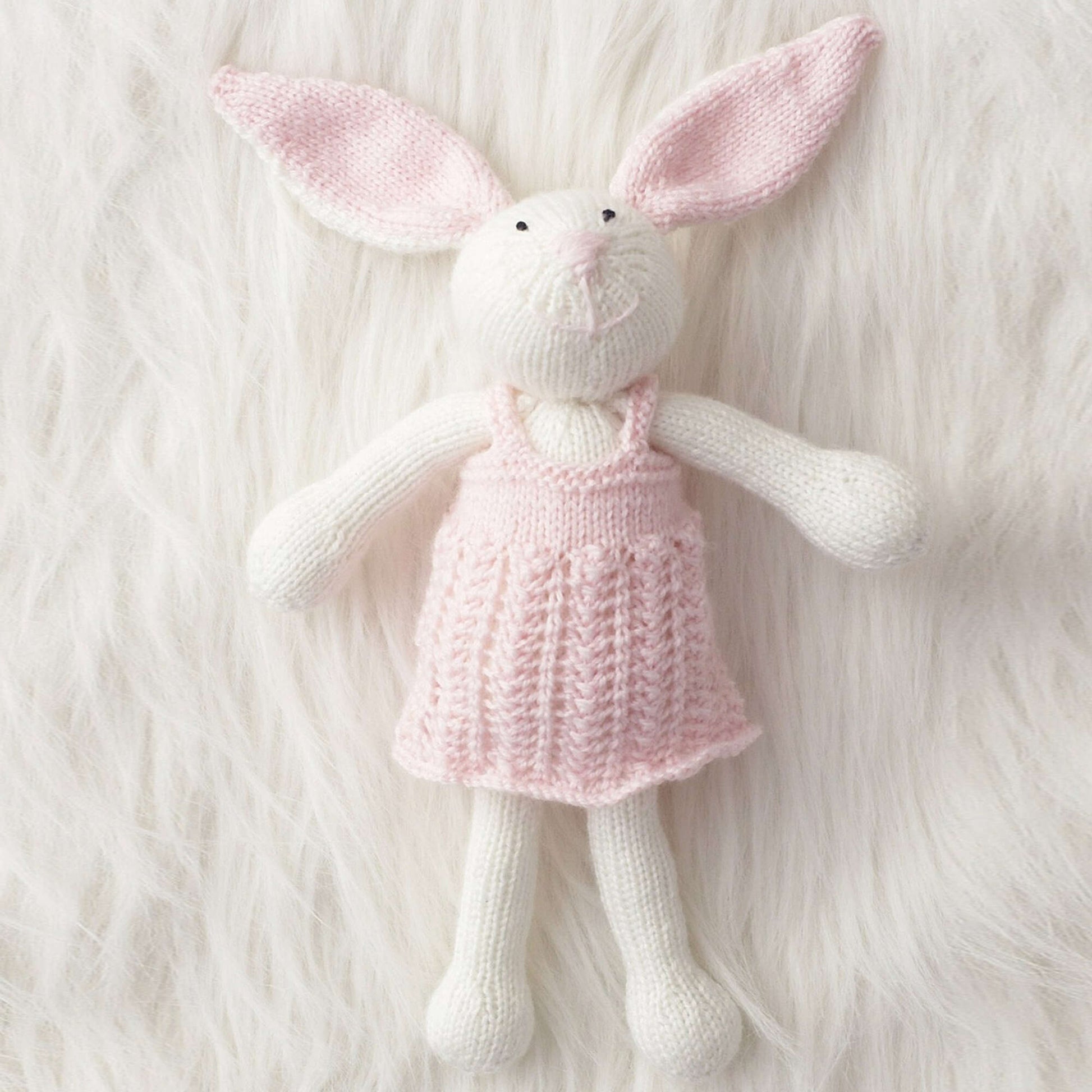 Free Patons Knit Zoe Bunny Pattern