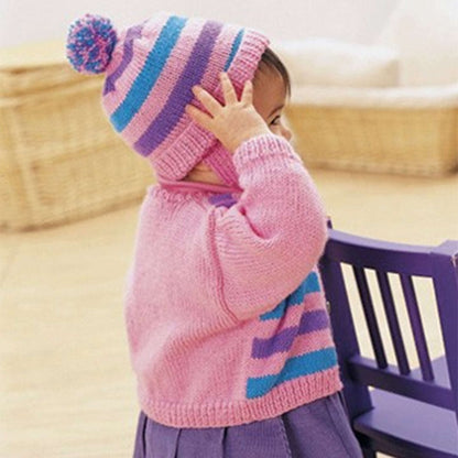 Patons Knit Funny Stripes Set 24 mos 