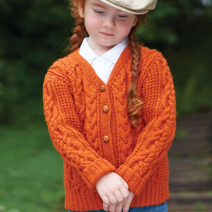 Patons Bus Stop Knit Cardigan 10 yrs