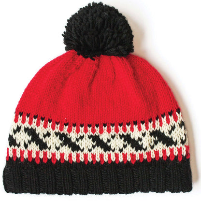 Patons Knit Nordic Yoke Set Pullover