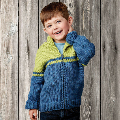 Patons Knit Kid's Jacket Size 4