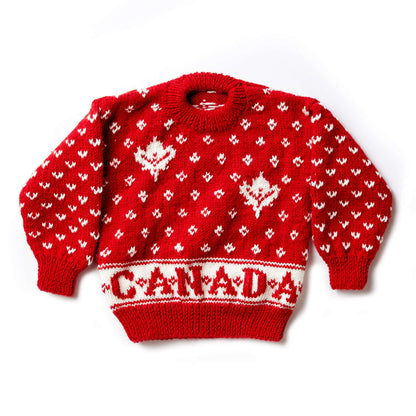 Patons Canada Knit Kid's Sweater Size 6