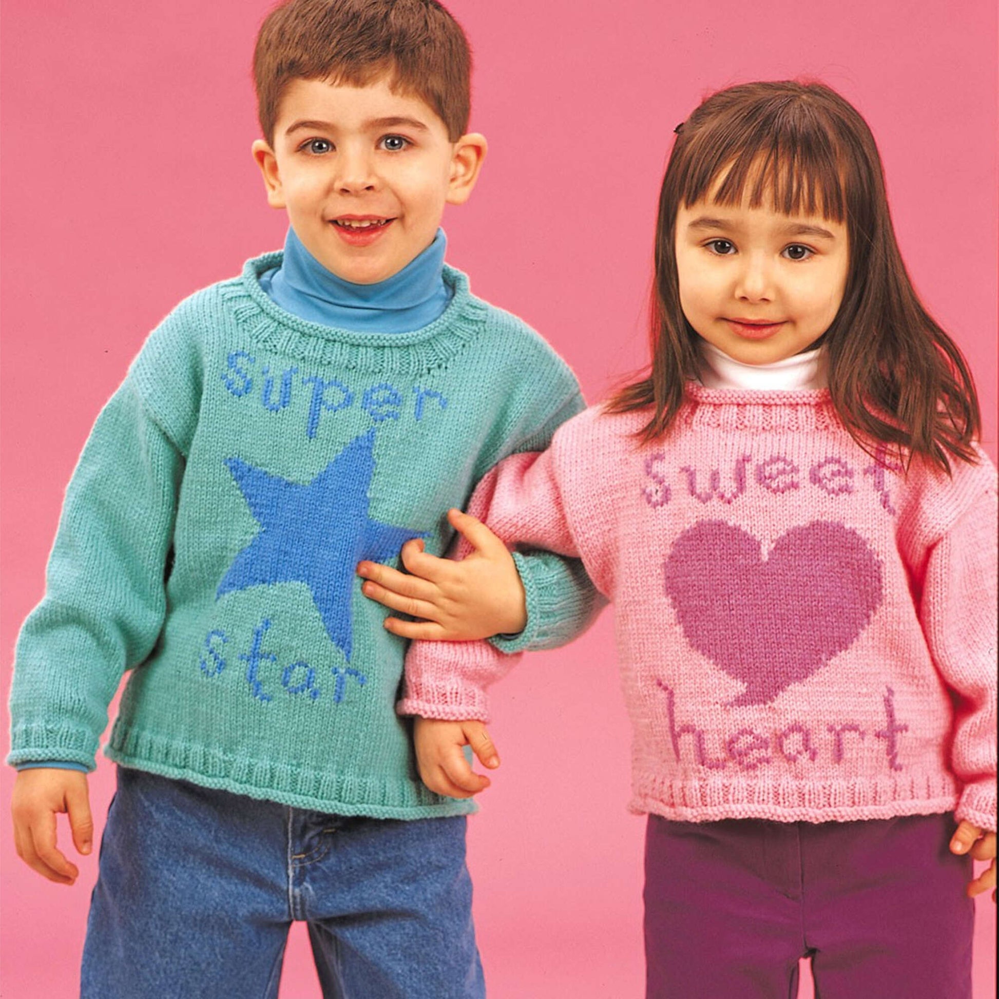 Free Patons Super Star & Sweetheart Knit Pattern
