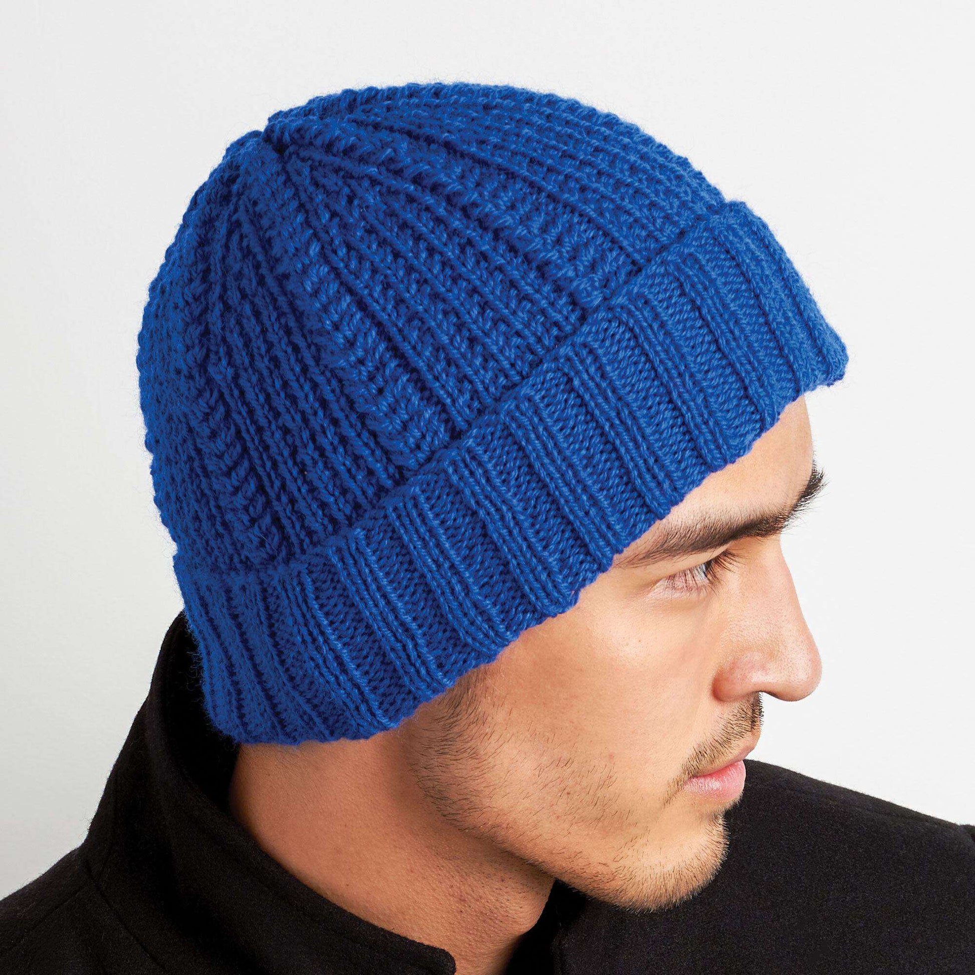 Free Patons Cable And Rib Knit Hat Pattern