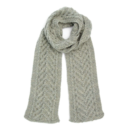 Patons Braid and Twist Knit Scarf Single Size