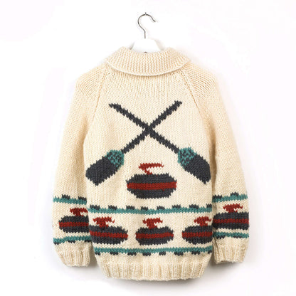 Patons Knit Curling Sweater His