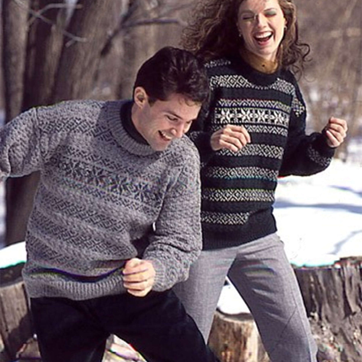 Knit Sweater made in Patons Classic Wool yarn