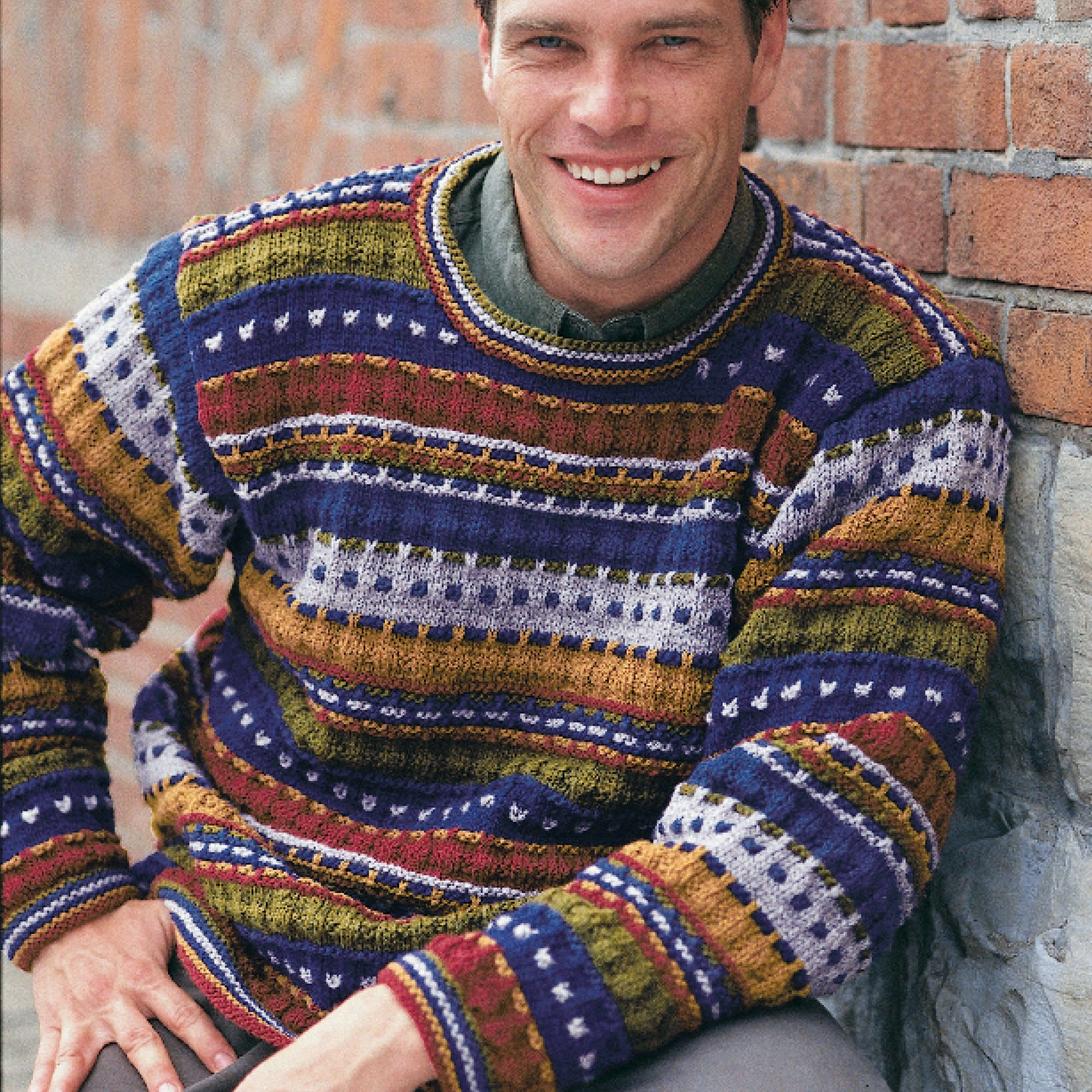 Patons Knit Stripes and Checks