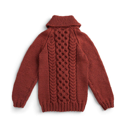 Patons Yorkview Knit Zipper Cardigan XL