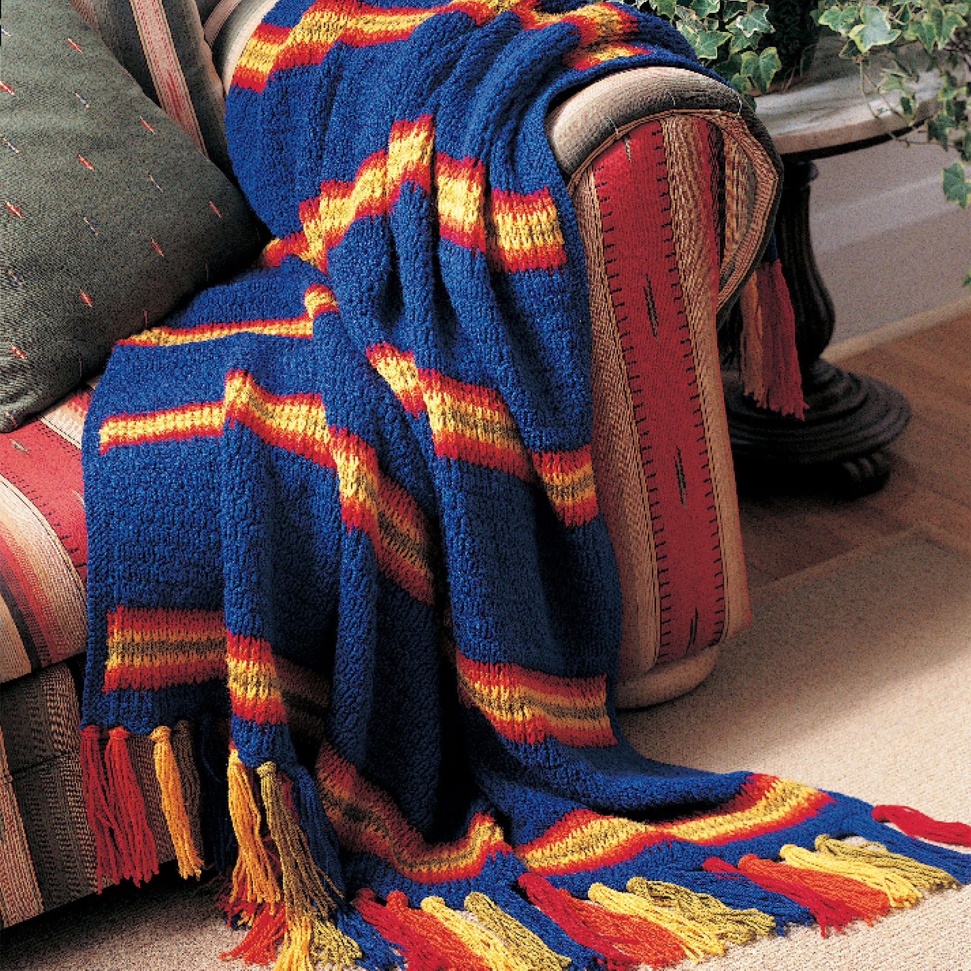 Free Patons Rainbow Rib Knit Pattern