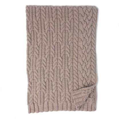 Patons Cross Roads Cable Knit Blanket Single Size