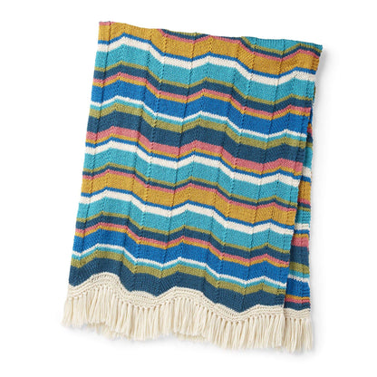 Patons Digital Chevron Knit Blanket Single Size