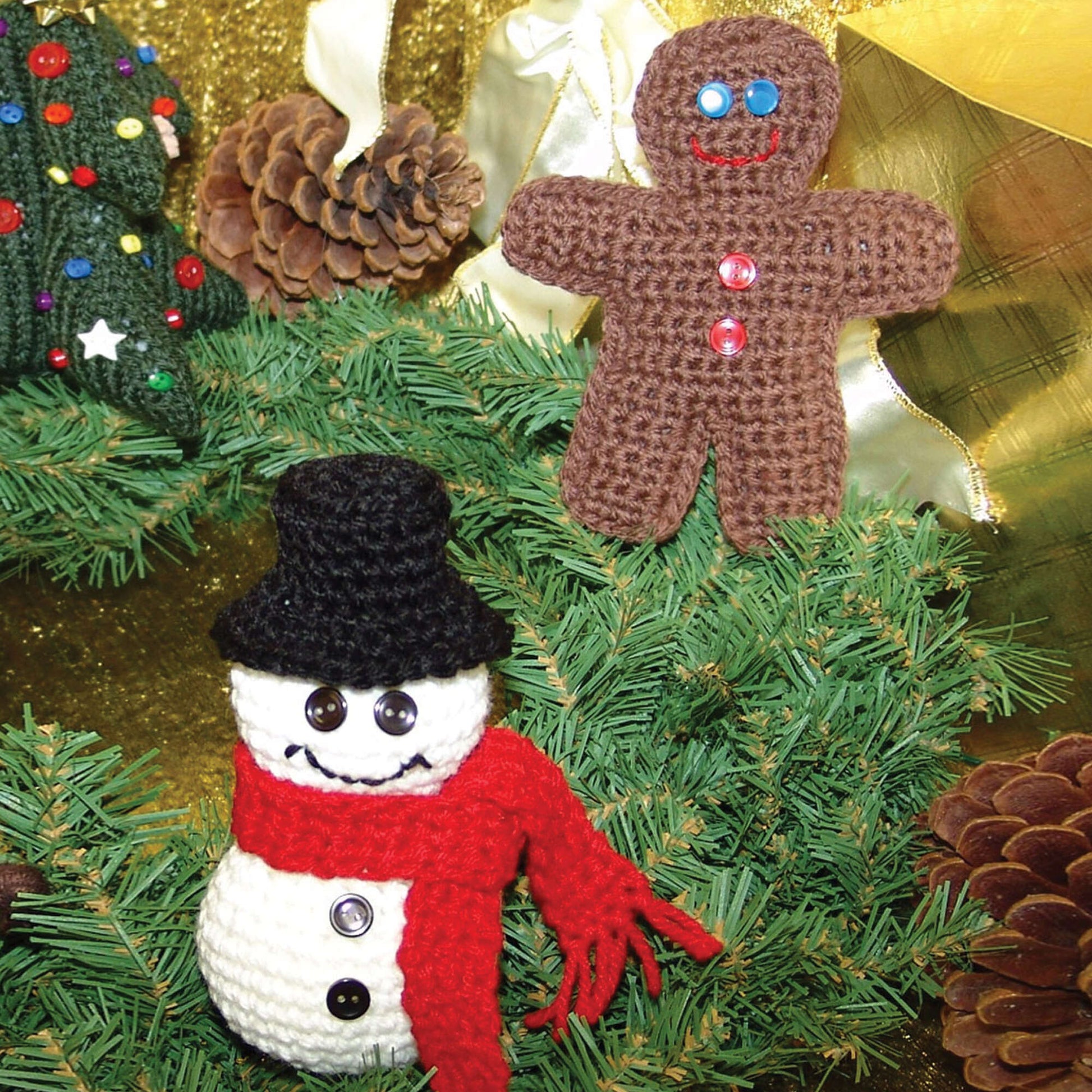 Free Patons Knit Christmas Ornaments Pattern