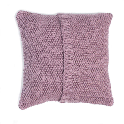 Patons Seed Stitch Knit Pillow Version 1