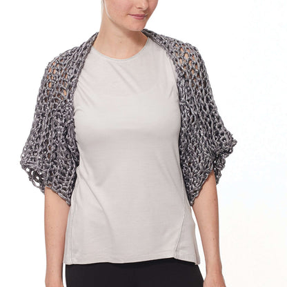 Patons Finger Crochet Shrug Single Size