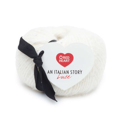Red Heart An Italian Story Luce Yarn - Discontinued Shades Bianco