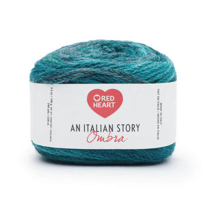 Red Heart An Italian Story Ombra Yarn - Discontinued Shades Azzuro