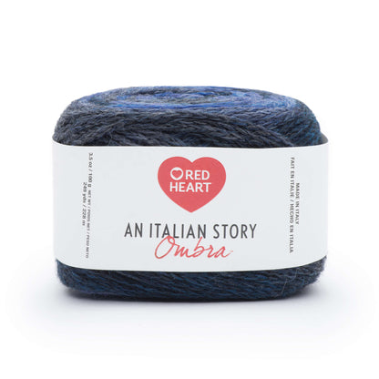 Red Heart An Italian Story Ombra Yarn - Discontinued Shades Mare