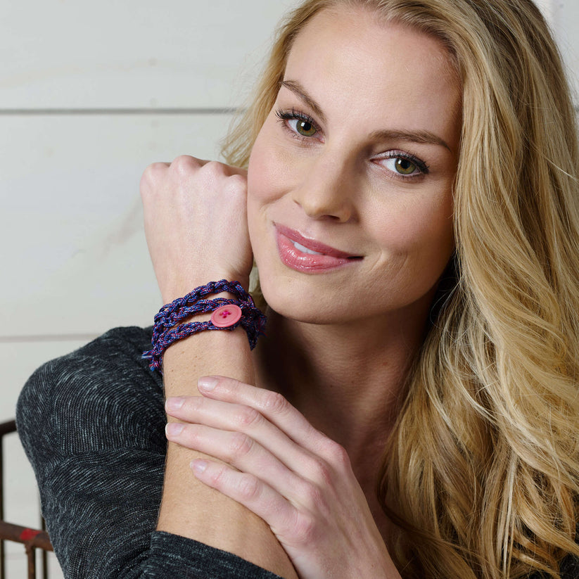 Red Heart Chain Wrap Bracelet Yarnspirations