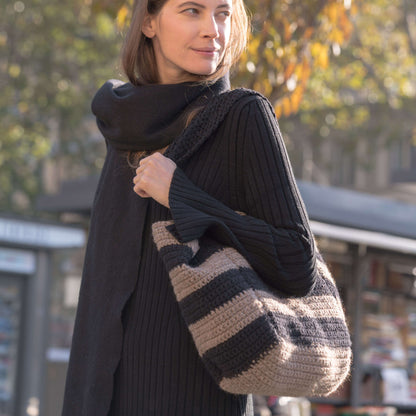 Red Heart Crochet Riga Bag Crochet Bag made in Red Heart An Italian Story Vera Yarn