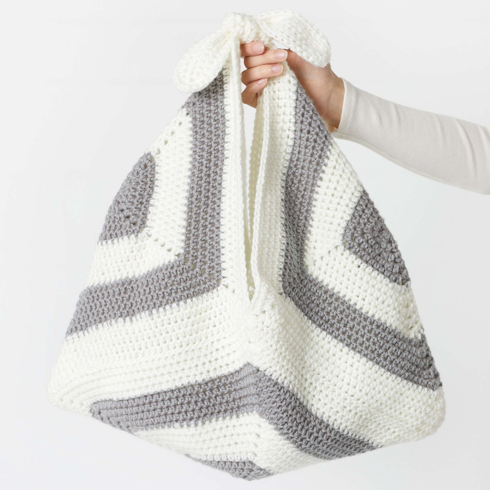 The Bento Bag Knitting Pattern - Darling Jadore, Easy Knit Storage Bag