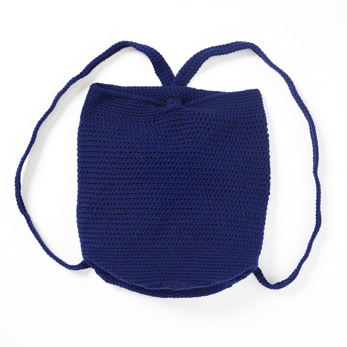 Crochet Backpack made in Red Heart Super Saver Yarn