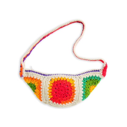 Red Heart Crochet Granny Fanny Bag Single Size