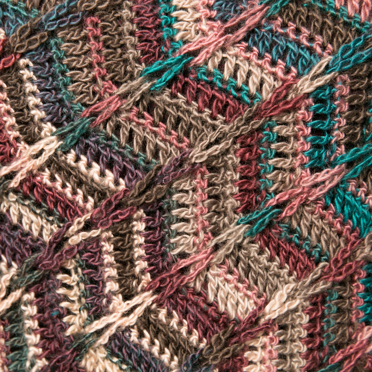 Crochet Poncho made in Red Heart Boutique Yarn